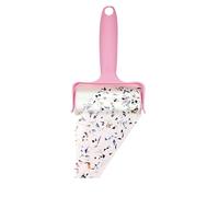 WAJJWI Recharges de Rouleau à Peluches collantes, 10 pièces Uniquement, Taille Standard, épilateur Poils d'animaux for Chien et Chat pour VêTements,Cheveux(Pink,10cm 110 Pieces)