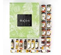 Wajos Calendrier de l'Avent pour femmes 2025 : calendrier de l'Avent végétalien pour les gourmands avec des spécialités de vinaigre et d'huile, des sauces, des moutardes et des produits du monde des