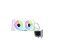 XPG – Kit watercooling CPU Levante II 2x120mm ARGB Blanc – Socket LGA 115x/1200/1700/AM4/AM5