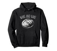 Wake and Bake Sourdough Baking Hommes Femmes Sweat à Capuche