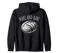 Wake and Bake Sourdough Baking Hommes Femmes Sweat à Capuche