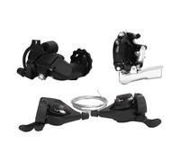 Wake Bike 3x8 24 Vitesses Groupe VéLo Gauche Droite Levier De Frein Kit De Manette De Vitesse Avec DéRailleur Avant ArrièRe
