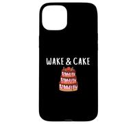 Wake & Cake Costume Funny Cake Baker Decorator Meme Costume Coque pour iPhone 15 Plus