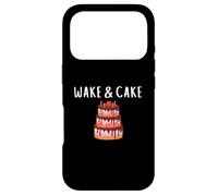 Wake & Cake Costume Funny Cake Baker Decorator Meme Costume Coque pour iPhone 17 Pro