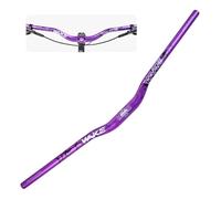 WAKE Guidon de Vélo 31,8mm*780mm Extra Long et Large Guidon Cintre VTT Alliage d'aluminium 30mm Riser Guidon de Vélo pour de Route (Lilas)