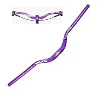 WAKE Guidon de Vélo 31,8mm*780mm Extra Long et Large Guidon Cintre VTT Alliage d'aluminium 55mm Riser Guidon de Vélo pour de Route (Lilas)