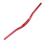WAKE Guidon de vélo de 31,8 mm en alliage d'aluminium pour VTT - 30 mm - Large et extra long - Pour vélo de montagne - 720 mm (rouge)