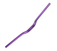 Wake Guidon extra lare pour vélo, en alliage d'aluminium, pour descentes, Off-Road, VTT - 31,8 x 720 mm, violet
