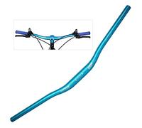 Wake Guidon VTT Aluminium 780mm Cintre Relever Vélo 31.8mm Velo Riser Bar 22mm Bleu