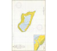 Wake Island Map Journal: Vintage Map Notebook