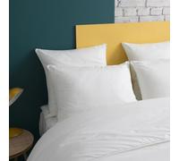 Wake Me Green - Oreiller Ferme Gonflant Durable Félix 60x60 cm - 100% Fibre Polyester Creuse Siliconée Recy Enveloppe 100% Coton - Confort et Gonflant Inégalé