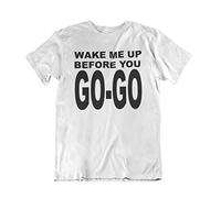Wake Me Up Before You Go-Go - Womens Retro Music Themed Organic Cotton T-Shirt