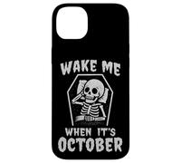 Wake Me When It's October Halloween Fan Coque pour iPhone 14 Plus