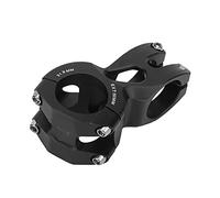 WAKE Potence de vélo 31,8 mm 50 mm en alliage d'aluminium pour VTT avec guidon court pour le cyclisme (Noir)