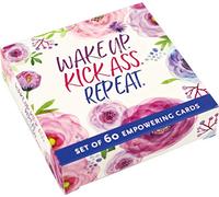 Wake Up, Kick Ass, Repeat Motivational Cards