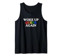 Wake Up Queer Again Meme Gay Pride LGBTQ+, drôle et Plein d'esprit, Y2K Débardeur