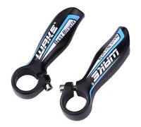 WAKE VéLo en Alliage D'Aluminium Barre D'ExtréMité Barre Vtt Barre ExtréMité VTT Guidon Couverture PoignéE VéLo Accessoires, Noir