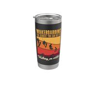 Wakeboard Le plus proche que vous pouvez obtenir de marcher sur l'eau Gobelet isotherme en acier inoxydable double paroi