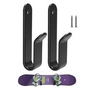 Wakeboard Présentoir mural - Système de montage robuste pour planche de snowboard, ensemble de crochets de suspension pour planche de surf | Cadre de support horizontal pour planche à roulettes pour