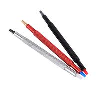 Wakects 3PCS Watch Pressers Pressers Watchmakers Pusher Pusher Set Toar Watch Repair Tools with 5 Tailles Trous pour Ajuster Les Mains de la Montre