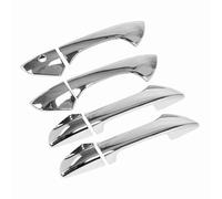 Wakects 8 Pcs Glances Silver Side Porte de Porte de de Trimage Set ABS ABS PLAST PLAST PLACES SCRACK PROTECTION POUR 2008-2012