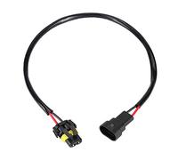 Wakects 9005 9006 HB4 H11 Convertisseur Câble Plug and Play Adapter Harness with High Efficiency Copper Fire for Fog Lights Conversion