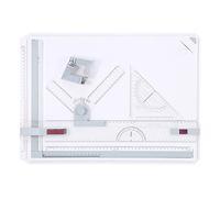 Wakects a3 Table multi-fonction dessin, tablette bureau mouvement parallèle angle réglable, bord technigraphe a3, 56 x 39 x 6 cm