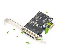 Wakects Adaptateur de Carte d'imprimante d'impression Efficace, Carte de Port Parallèle PCI Express pour, OS X, Prise en Charge 4X 8X 16x Emplacements, Intégrée dans SPP, EPP, ECP Compatible,