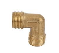 Wakects Adaptateur de Clapet Anti-Retour, étanchéité en Laiton à Angle Droit de Tuyau à Angle Droit G3 / 8 Écurie Durable pour Divers Supports d'air pour la Connexion du Coude