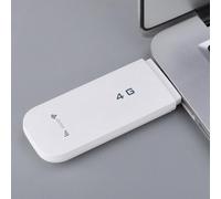Wakects Adaptateur Réseau USB 4G LTE, Routeur WiFi Mobile, Modem clé 150Mbps Plug and Play, Partage jusqu'à 10 Utilisateurs WiFi avec Antenne 4G 3G pour Ordinateur Portable