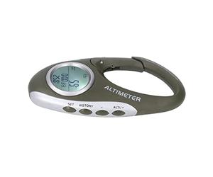 Wakects Altimètre Baromètre Numérique, Moniteur D Altitude Portable avec écran rétroéclairé, Direction Température Prévisions Météo, for Escalade Camping Sports de Plein Air