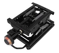 Wakects Base d'amortissement de Siège Universelle, Base de Suspension en Alliage d'acier avec Réglage Manuel du Poids pour Bateau de Camion RV