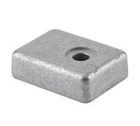 Wakects Bloc D'Anode Sacrificiel, Trim Tab Anode [Brand] 41106-ZW9-000 Alliage D'aluminium, Remplacement Direct pour unité Inférieure, Compatible avec BF25 BF30 BF8 BFP8 BF10 BF9.9 BFP10