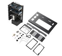 Wakects Boîtier de Carte Mère D'ordinateur Bricolage, Support Plaque d'acier de Refroidissement Puissante ATX M ATX ITX Boîtier de PC de Jeu Cadre avec Poignée pour Les Constructeurs de