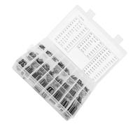 Wakects Broches de Tension à Ressort, 280pcs 304 Broches à Fentes en Acier Inoxydable avec Boîte en Plastique pour L'entretien de L'équipement