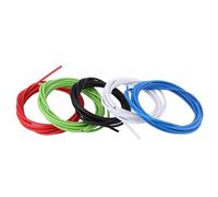 Wakects Câbles de Changement de Vélo Câbles du de Changement de 4 Mm Fil de de Vélo de avec Lubrification de Tube en PVC Intérieur pour Les de Route de Montagne (Black)