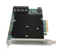 Wakects Carte LSI SAS 9300 16I HBA, Contrôleur 16 Ports 12 GB/s SAS PCIe 3.0 avec connectivité de Stockage Haute Performance pour VMware Freebsd