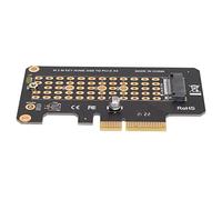 Wakects Carte Riser M.2 vers PCIe 3.0, Équerre Pleine Hauteur 32Gbps | Adaptateur SSD NVMe pour ordinateur de bureau, lecture 3200 Mo/s, protection PCB multicouche, prise en charge 2280-2230,