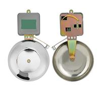 Wakects Cloches Non Scapides 150 Mm / 5,9 Pouces de Cloche électrique en Acier Inoxydable 100 A pour Alarme de Carillon