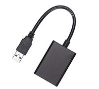 Wakects Convertisseur Vidéo USB3.0 vers, 1080P | Installation du pilote Plug-and-Play, vitesse de transfert de 5 Gbit/s, boîtier métallique, extension d\'écran