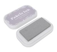 Wakects Coussinet de Coussinet à Encre, Couleurs Vives Tampon de Tampon à L'encre à L'encre pour Tampon en Caoutchouc Artisanat en Papier Lavable Bois 3,7 X 2,2 Po (BD-281 Cold)