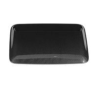 Wakects Couvercle de Capot, Matériau ABS, Ajustement Universel, Améliore l'apparence de la Voiture, Protège Le Moteur, Idéal pour la Modification du Véhicule (Fibre de Carbone)