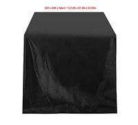 Wakects Couvercle de Meubles rouillé Imperméable 210D Tissu Oxford All-Temps Résistant à Une Protection Longue Durée pour la Chaise de Table en Plein Air (325 * 208 * 58 cm)