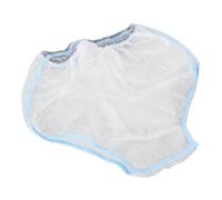 Wakects Culotte de Protection Imperméable Réutilisable, Lavable Unisexe avec Tissu PVC Double Face Imperméable, pour Douche Après Chirurgie (Pour 65 à 85 kg)