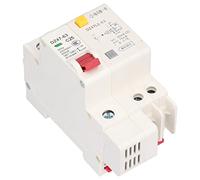 Wakects Disjoncteur 1P Plus N Disjoncteur Miniature Boîtier PC 230 V 400 V Montage sur Rail DIN avec Protection contre les Courts-circuits de Surcharge Fenêtre de Visualisation pour la Distribution
