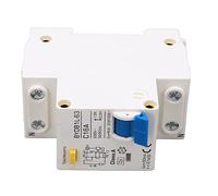 Wakects Disjoncteur Différentiel 16A Unipolaire Type A 30mA 230V avec Protection contre les Surcharges et les Courts-circuits pour Travaux Domestiques Réseaux Ruraux Rénovation
