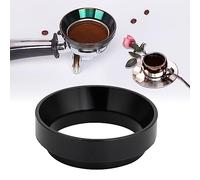 Wakects Dossin de Dosage de 58 Mm Caxe Dosage Tasse Dosing Ring en Aluminium Universel Accessoire de Remplacement de 58 Mm pour le Brassage de Précision avec Design Portable Léger (BLACK)
