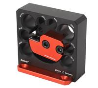 Wakects Dowel Maker Jig Kit, 8 Pcs Réglable Dowel Cutter Plaque En Alliage D'aluminium Outil avec Carbure Inserts pour le Travail Du Bois
