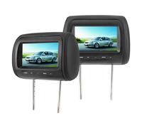 Wakects Écran de Tête de Siège Auto 7 Pouces, Écran Double 800x480, pour