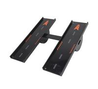 Wakects Ensemble de Rampe de Saut de Planche de Cascade de Voiture RC, Rampe de Décollage de Planche de Lancement, Angle Réglable en Plastique pour Voitures Télécommandées à L'échelle